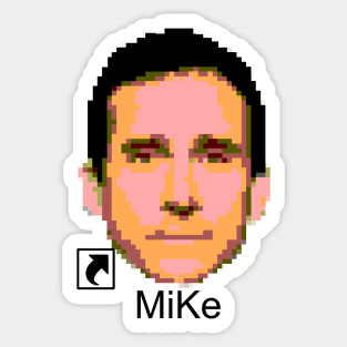 The Office: Mike Scott Sticker